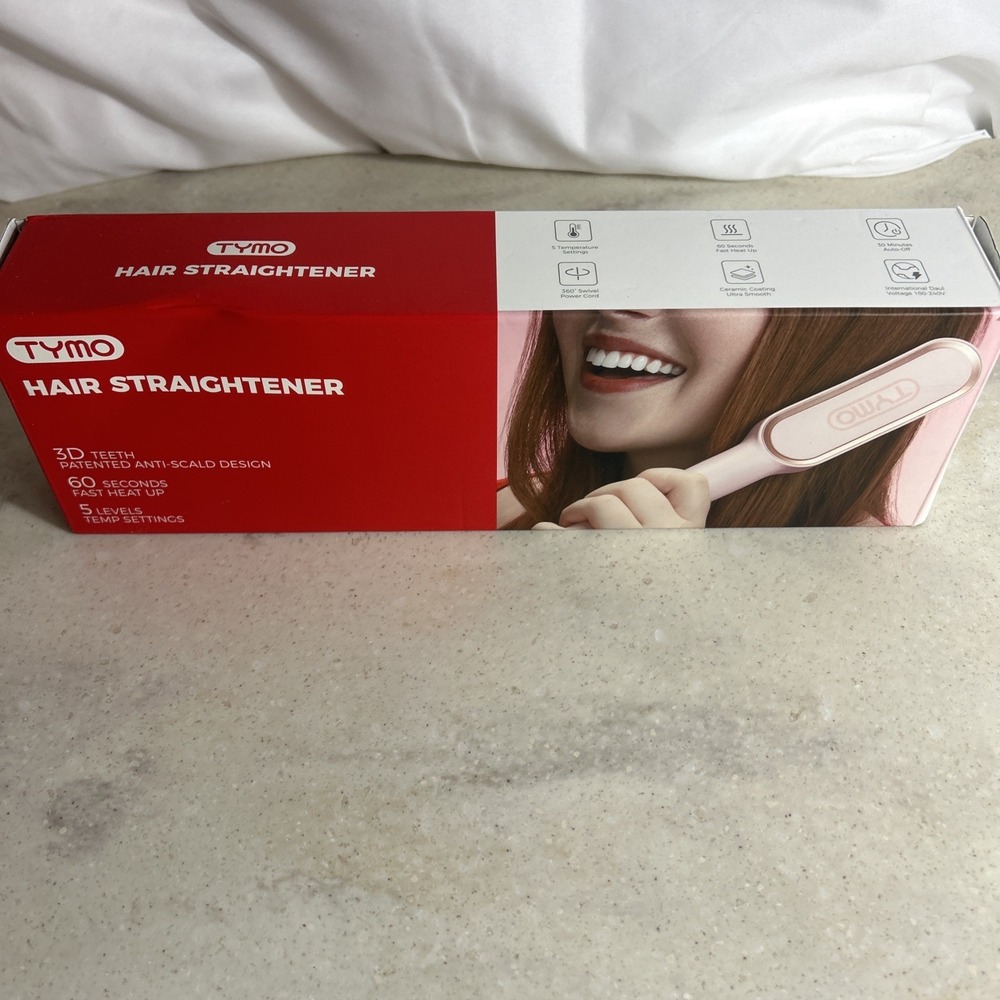 TYMO Flat Iron Hair Straightener Pink